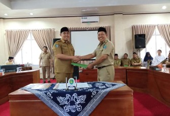Sertijab Sekwan Kota Bengkulu