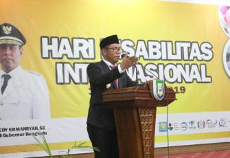 Wakil Gubernur Bengkulu Dedy Ermansyah 