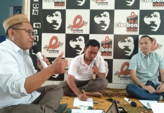 Marzuki Rais dari Fahima saat dalam diskusi