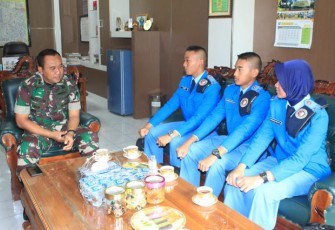 Komandan Kodim 0723/Klaten Letkol Kav Minarso SIP Terima Audiensi Dengan SMA Taruna Nusantara Magelang