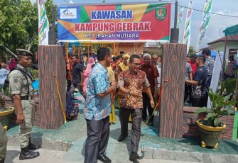 Bupati Asahan Resmikan Kampung Gerakan Berantas Kumuh Tahun 2019