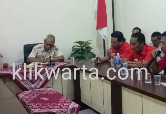 Audiensi antara GPI Blitar bersama Bapenda Pemkab Blitar, Senin (06/01/2020)