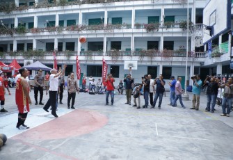 Bupati Asahan Buka Turnamen Basket Eks 3×3 Tour North Sumatera Utara KU 18 Putra-Putri