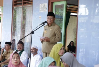 Bupati dan Ketua TP PKK Asahan Hadiri Pengajian Akbar di Mesjid Nurul Fatah
