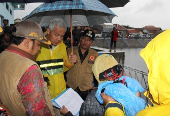 Gubernur Harap Kolam Retensi Solusi Atasi Banjir Kota Tegal