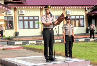 Kapolres Simeulue Bertindak Sebagai Irup Hari Kesadaran Nasional
