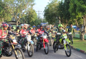 Jelang Pilkada, Dandim 0209/LB bersama Personel Patroli Keliling