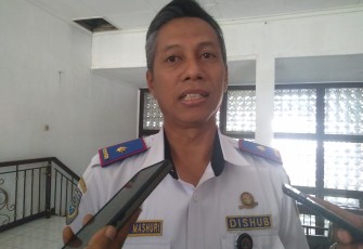 Kepala Dishub Pemkab Blitar Toha Mashuri 