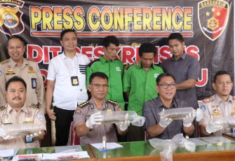 Press Conference Polda Bengkulu