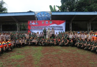 Tiga Pilar Jakarta Selatan Apel Gelar Pasukan