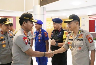 Kapolri Jenderal Polisi Drs. Idham Azis saat berkunjung ke Polda Sulsel