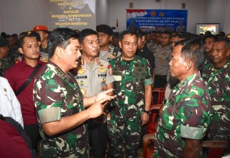 Panglima TNI Berikan Pengarahan Prajurit TNI-Polri di Morotai