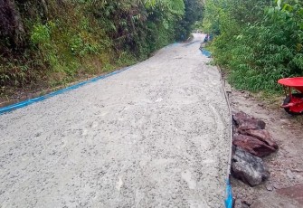 Pengecoran Jalan di Nagori
