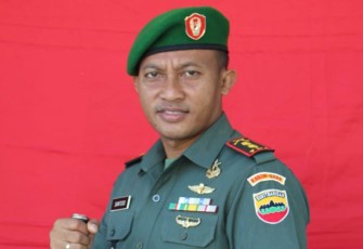 Dandim 0209/LB Letkol Inf Santoso
