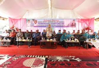 Bupati Asahan Hadiri Pembinaan Kampung KB di Dadimulyo 