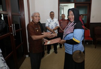 Bupati Asahan Lepas Keberangkatan 16 Orang Peserta BBPLK Bekasi yang Telah Lulus Seleksi
