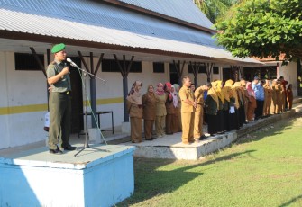 Dandim Santoso saat jadi Irup 