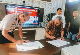 Polres Simeulue Bersama PN Sinabang Buat Inovasi Aplikasi Om Tampan