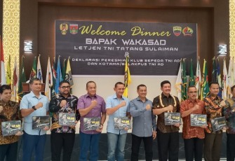 40 Club Sepeda Binaan TNI AD Tergabung di Army Cycling Club 