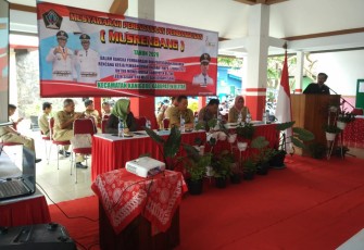 Musrenbang Kecamatan Kanigoro Kabupaten Blitar tahun 2020