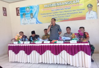 Musrenbang Kecamatan Tetap