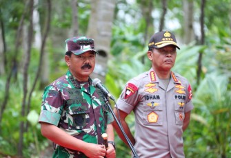 Panglima TNI dan Kapolri