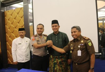 Pemkab Bintan Jalin Kesepakatan Dengan Polres dan Kejari