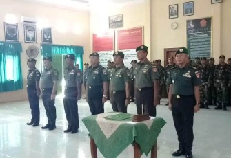 Tujuh Orang Danramil di Brebes Alih Tugas  