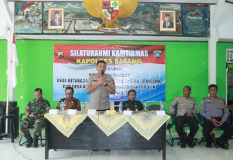 Kapolres Ajak Masyarakat Wujudkan Kabupaten Batang Aman dan Guyub Rukun