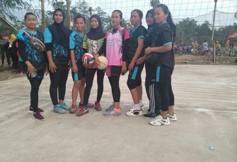 Turnamen Bola Voli Putri di Mesuji Makmur Jadi Ajang Pererat Silaturahmi