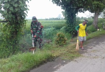 Kerja Bakti Ciptakan Keindahan Desa