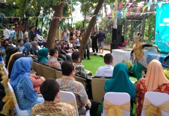 Danramil 02/Btc Hadiri Peresmian Flying Track di Hutan Kota