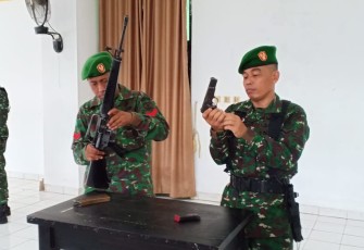 Personel Diberi Pengetahuan Senjata Ringan