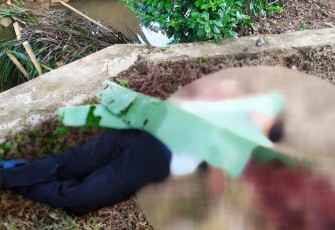 Mayat Bersimbah Darah di Bengkulu Tengah pasca ditemukan