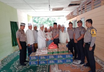 Kapolsek Aek Natas Kunjungi Tokoh Agama