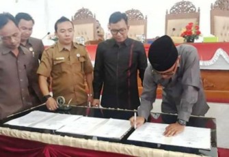Paripurna DPRD Kabupaten Seluma 