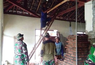 Rehab RTLH TMMD Reguler Pekalongan Tumbuhkan Gotong Royong dan Kepedulian
