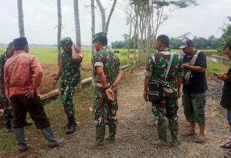 Dandim Tinjau Lokasi TMMD