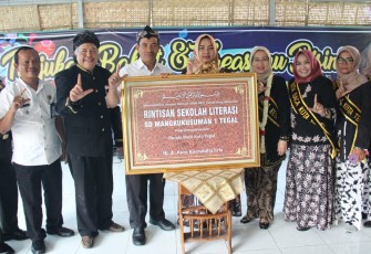 SDN MKK 1 Kota Tegal Ditetapkan Sebagai Sekolah Rintisan Literasi 