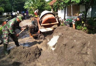 Tak Hiraukan Kucuran Keringat Demi Kejar Target "Talud TMMD"