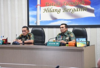 Rakor Terbatas Kesiapsiagaan Satuan dalam Pencegahan Penyebaran Covid 19