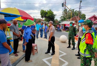 Kapolres Pesawaran Sosialisasi Pencegahan Virus Covid-19