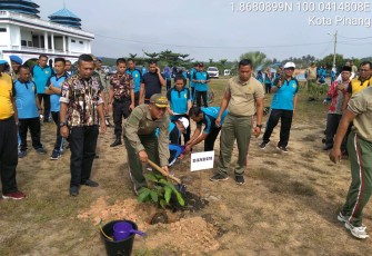 Kodim 0209/LB Galakkan Program Penghijauan