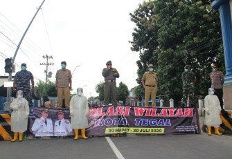 Walikota Pimpin Langsung Isolasi Wilayah Kota Tegal