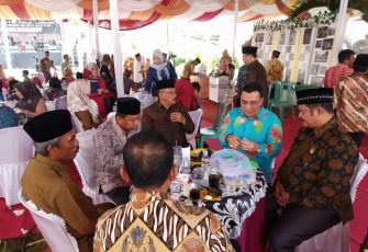 H. Musharudin Terharu Lihat Pembangunan di Rimbo Bujang Berkembang Pesat