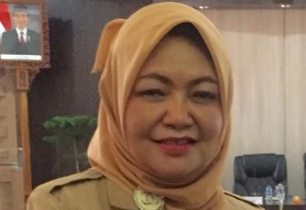 Kepala BKD Kab Tegal Retno Suprobowati