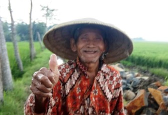 Mbah Suryodo (95) warga Dukuh Jlubang