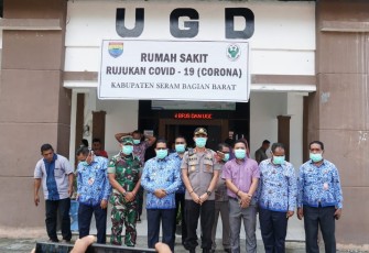 Pemda SBB bersama TNI-Polri rapat bersama untuk bentuk tim pencegahan virus corona