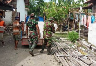 Hebel Mulai Didatangkan Untuk Rehab RTLH TMMD Pekalongan Milik Wahadi
