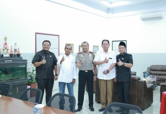 Silaturahmi Komisi I DPRD Kota Bengkulu Dengan Kapolres Kota Bengkulu 